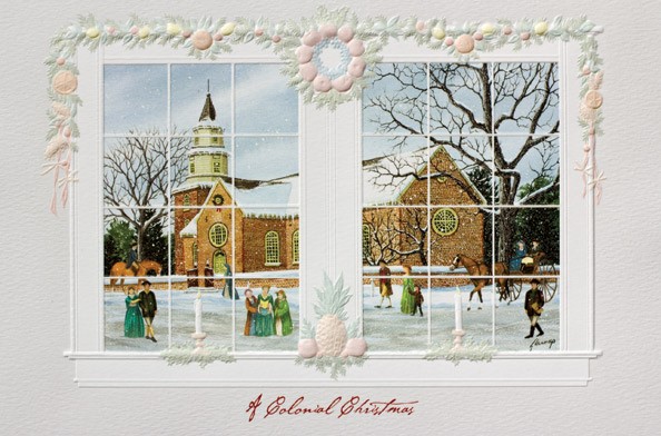 Bruton Parish Church | Colonial Williamsburg Christmas cards