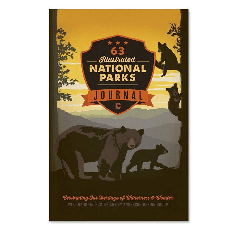 National Parks Hardcover Journal | Made in the USA