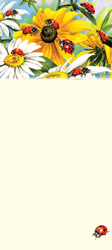 Ladybugs | Insect themed list pads