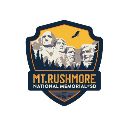 Mt. Rushmore | Emblem Sticker