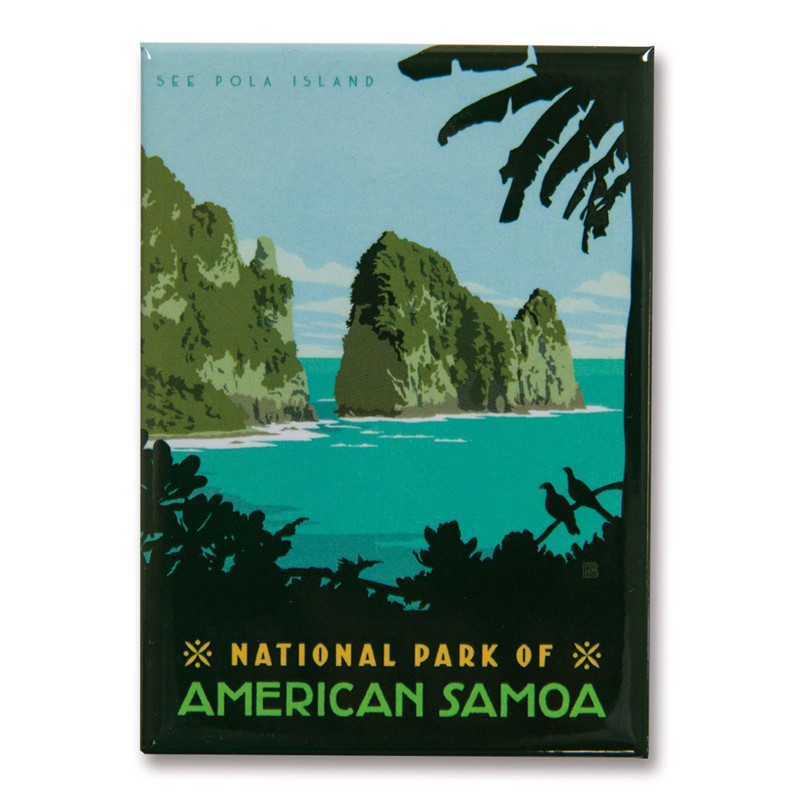 NP of American Samoa Magnet| American Made Magnet
