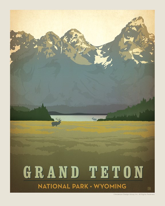 Grand Teton Print | 8" x10" Print