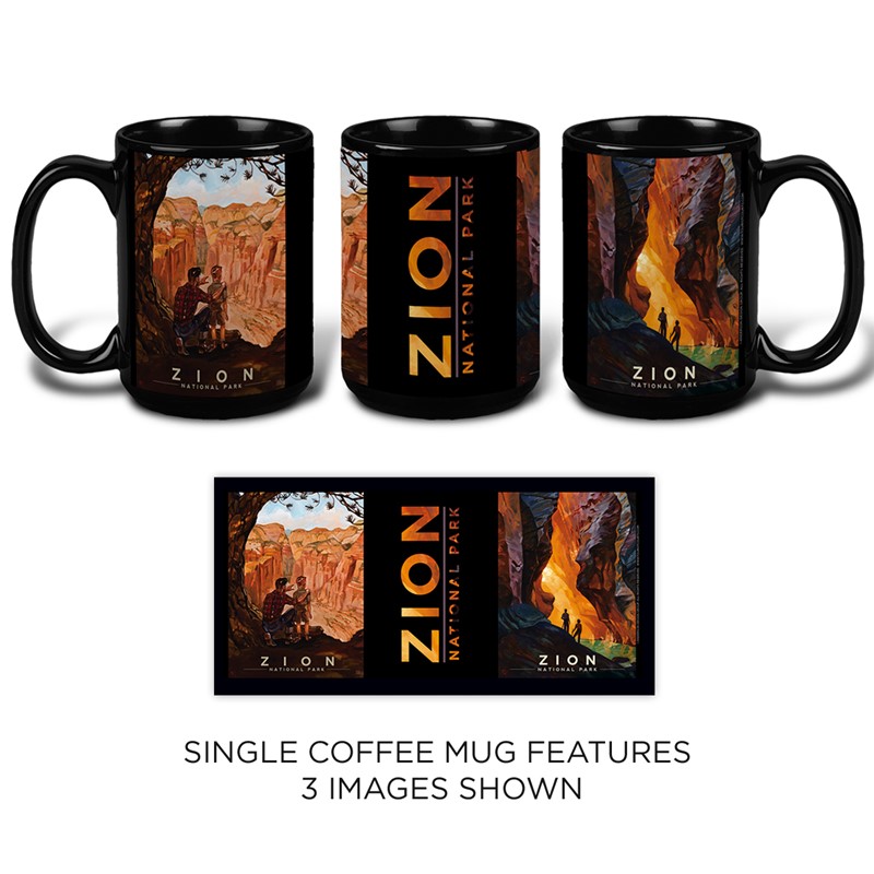 Zion Double Mug |Mighty Mug Black