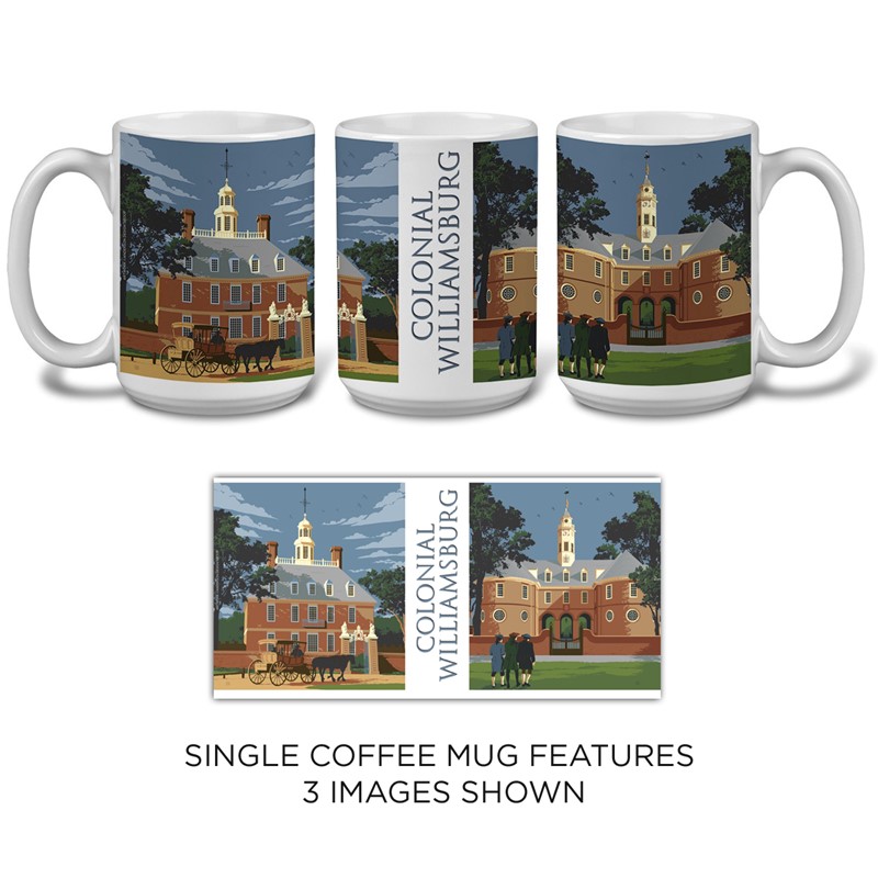 Colonial Williamsburg Mug | Made in the USA