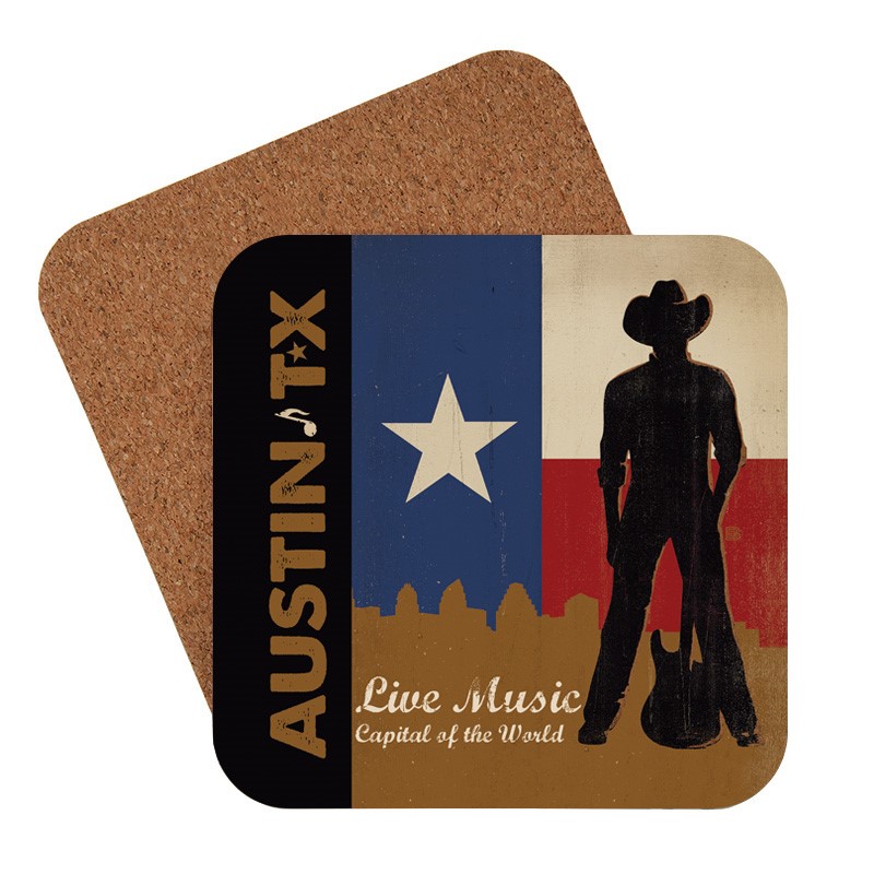 Austin Cowboy Coaster | USA Made