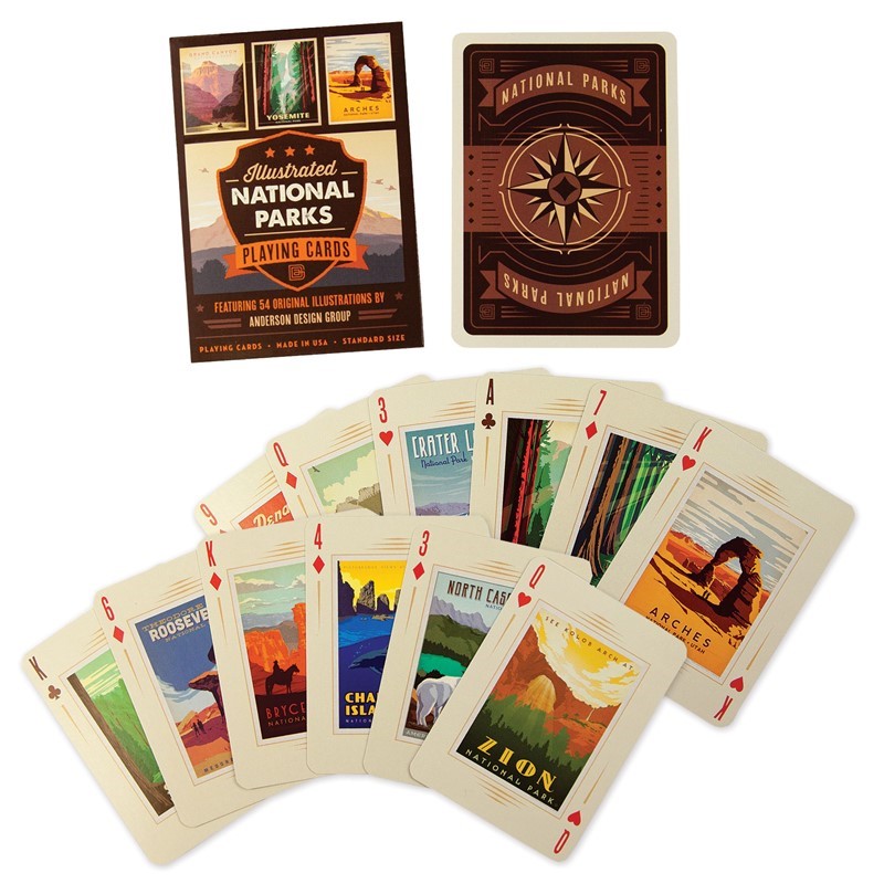 National Parks Playing Cards