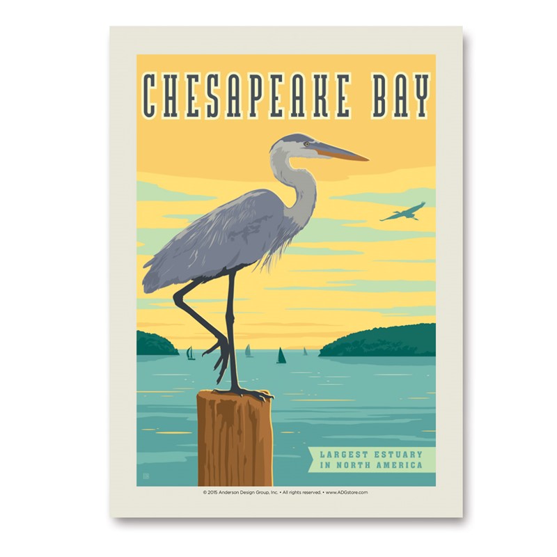 Chesapeake Bay | Vertical Sticker