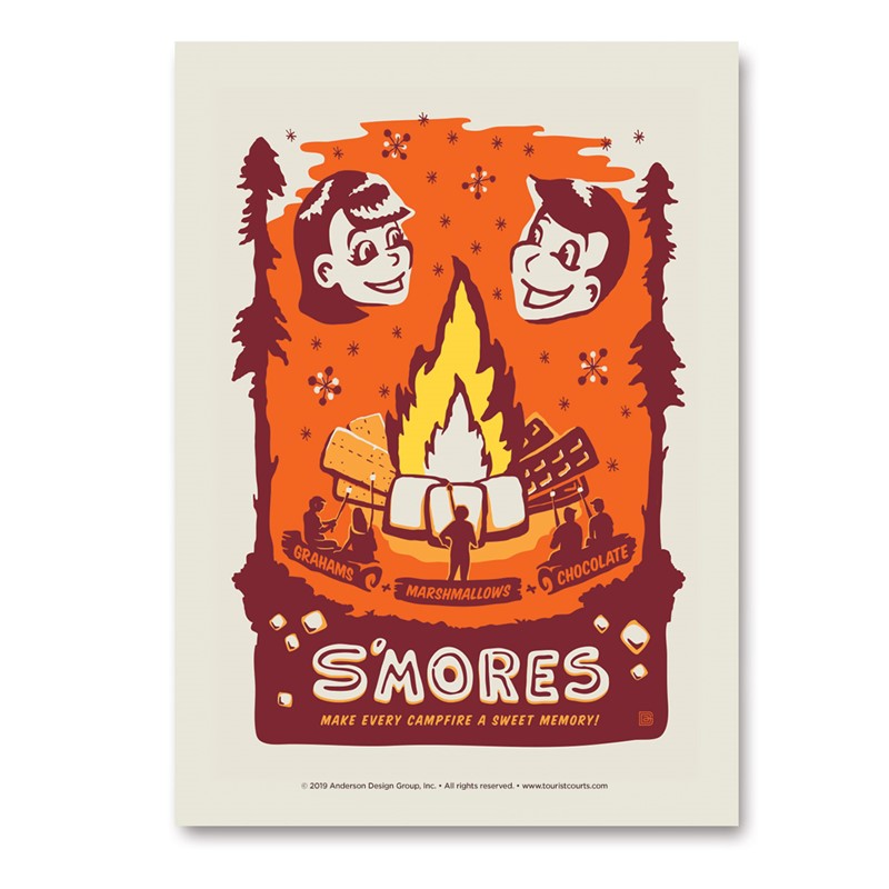 Smores Vert Sticker | Vertical Sticker