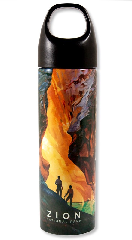 Zion Virgin River Narrows Water Bottle - 18.8 OZ | Water Bottle