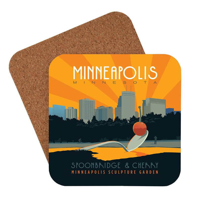 Minneapolis, MN Coaster | American made coaster