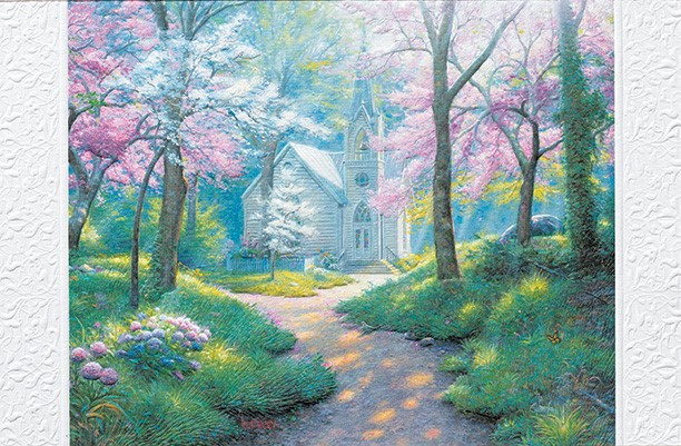 Spring Chapel | Sympathy greeting cards