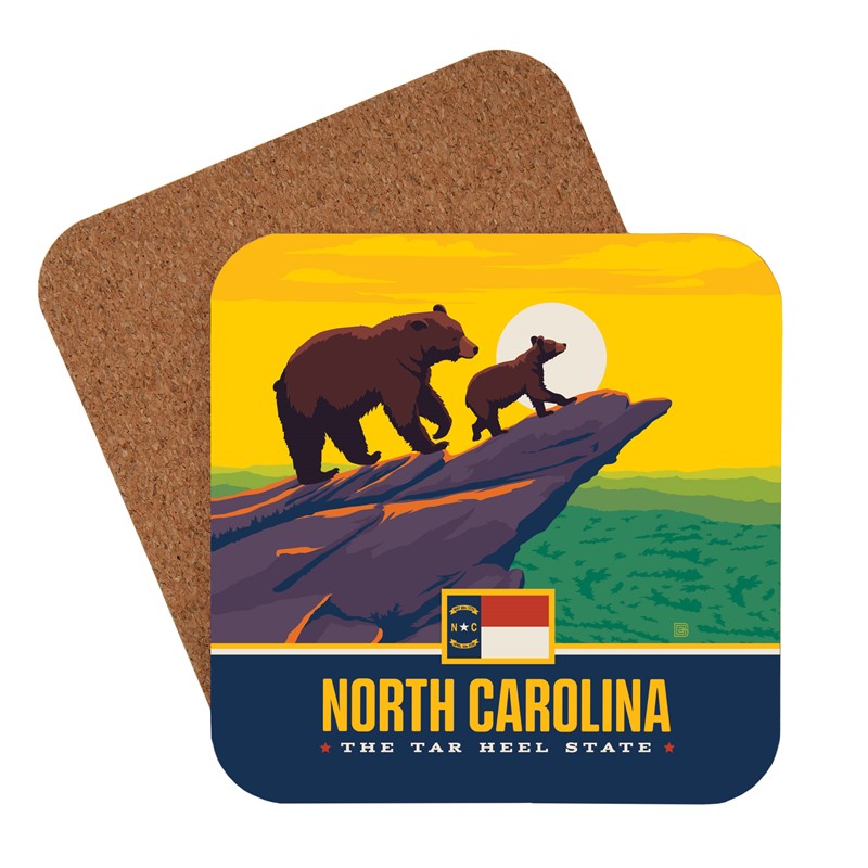 North Carolina State Pride Coaster | Themed coasters