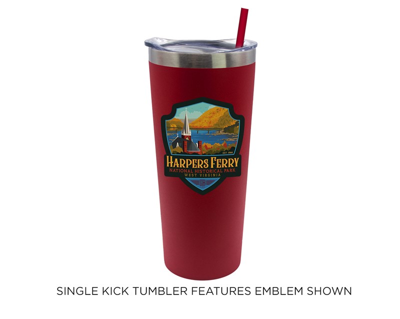 Harpers Ferry WV Emblem Tumbler - 22 oz | Tumbler