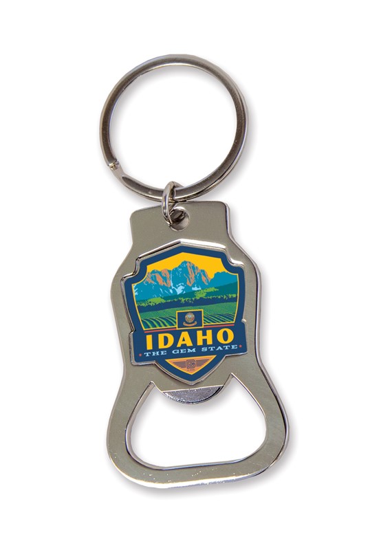 ID Emblem Bottle Opener Key Ring | American Made