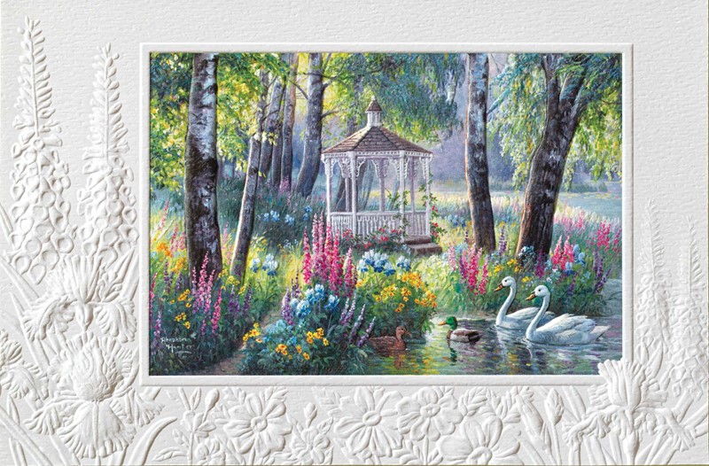 Forest Gazebo (WD) | Wedding greeting cards