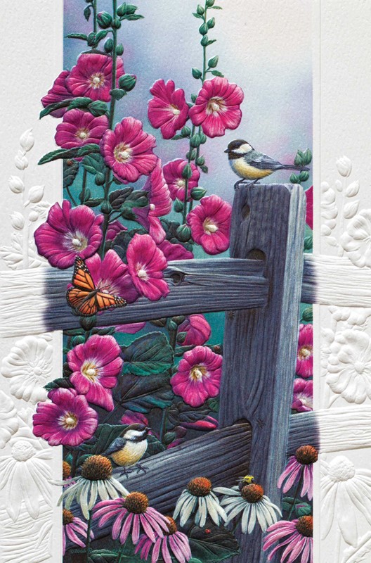 Among The Blossoms | Birthday bird greeting cards