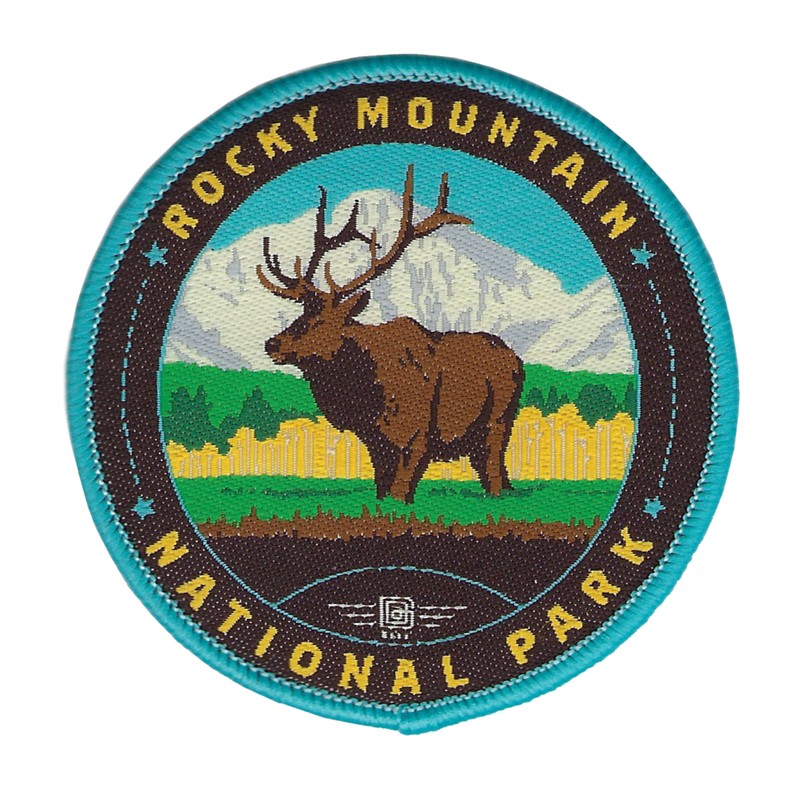 RMNP Longs Peak Woven Patch | Woven Patch