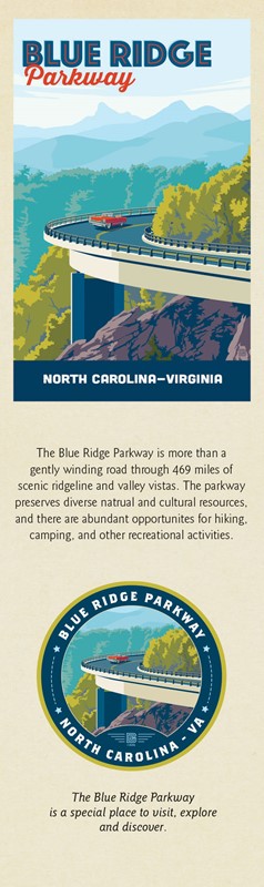 Blue Ridge Parkway Linn Cove Viaduct | Bookmarks