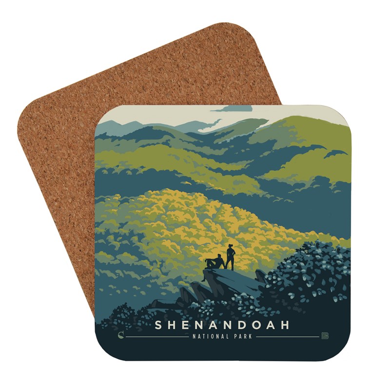 Shenandoah NP Blue Ridge Beauty Coaster | American Made Coaster