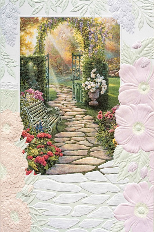 Garden Path | Garden greeting cards