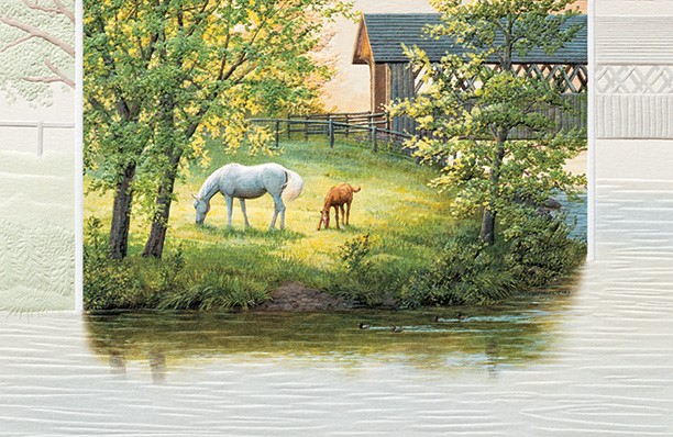 Time of Peace | Horse themed greeting cards