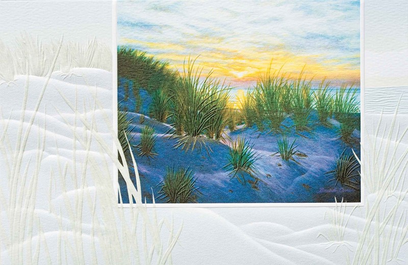 Race Point Dune Sunset | Coastal inspirational greeting cards