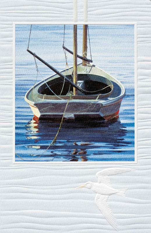 Mystic Seaport Boat | Boating greeting cards