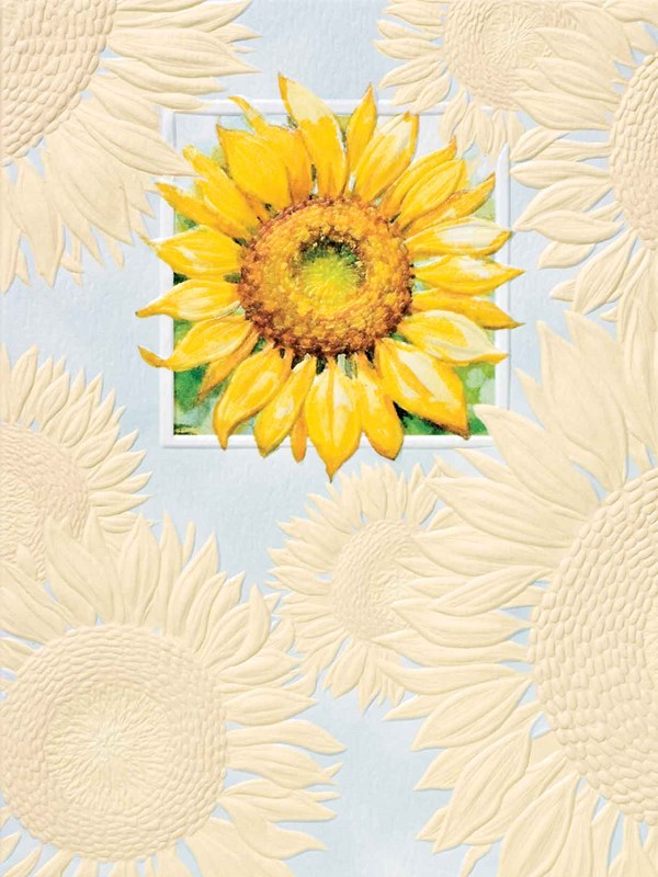 Sun Worshipper | Sunflower note cards