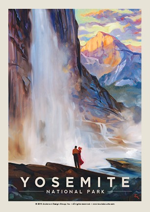 Yosemite National Park Yosemite Falls | Postcard