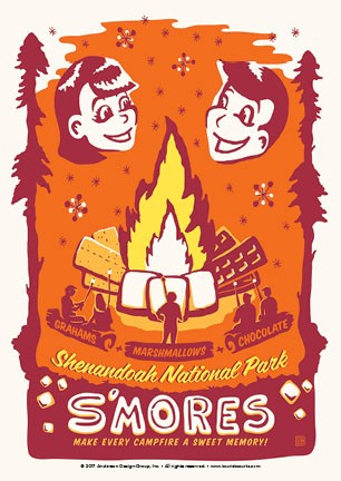 Shenandoah Smores | Postcard