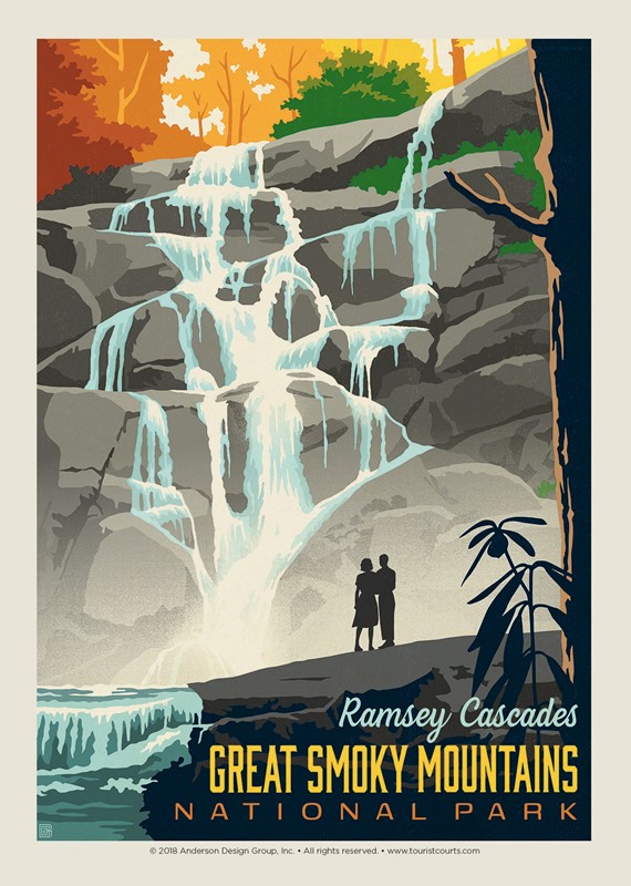 Great Smoky Ramsey Cascades | Postcards