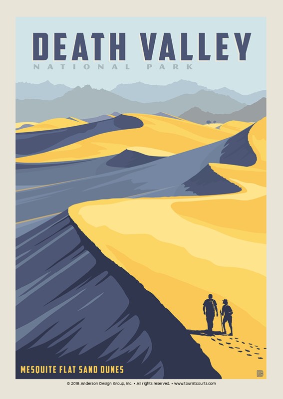 Death Valley Sand Dunes | Postcards