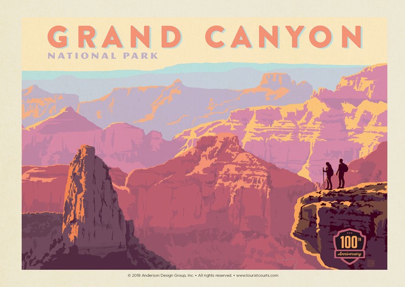 Grand Canyon 100th Anniversary Horizontal | Postcard