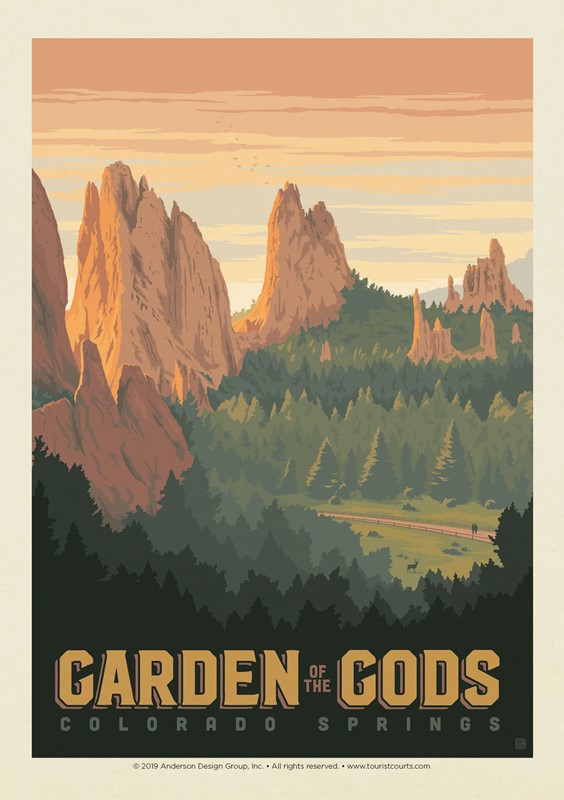 Garden of the Gods, CO | Postcard