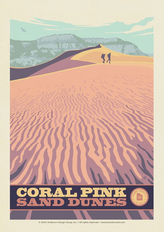 UT Coral Pink Sand Dunes State Park | Postcard