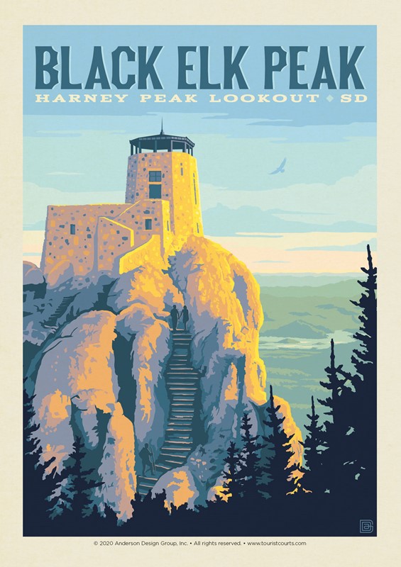 Black Elk Peak | Postcard