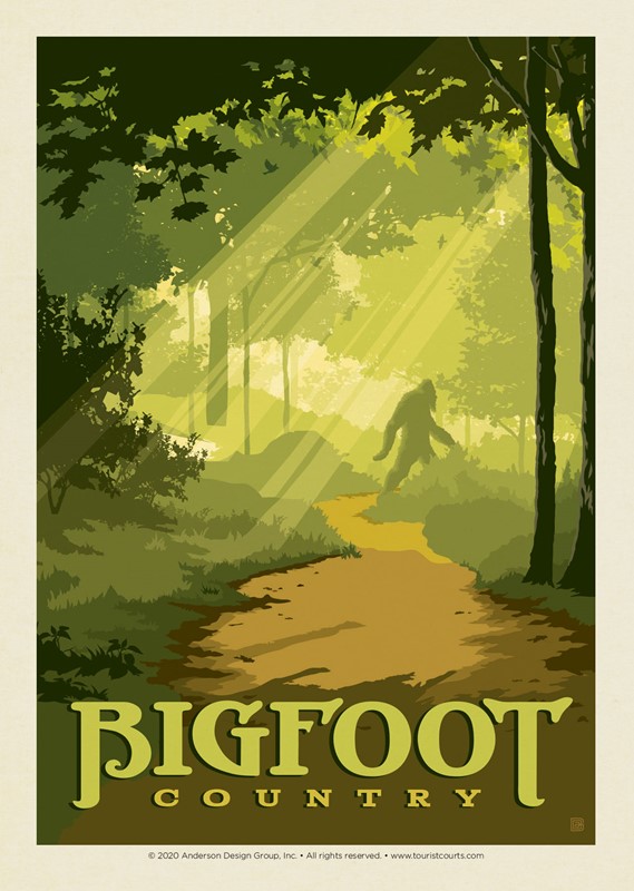 Bigfoot Country | Postcard