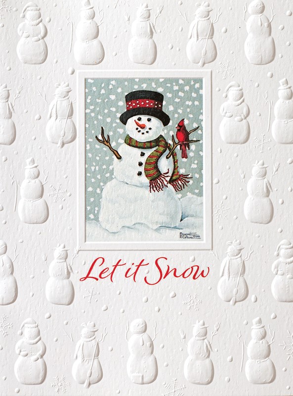 Let It Snow | American made Christmas cards