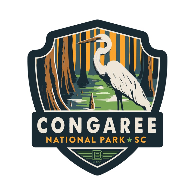 Congaree NP Emblem Sticker | Emblem Sticker