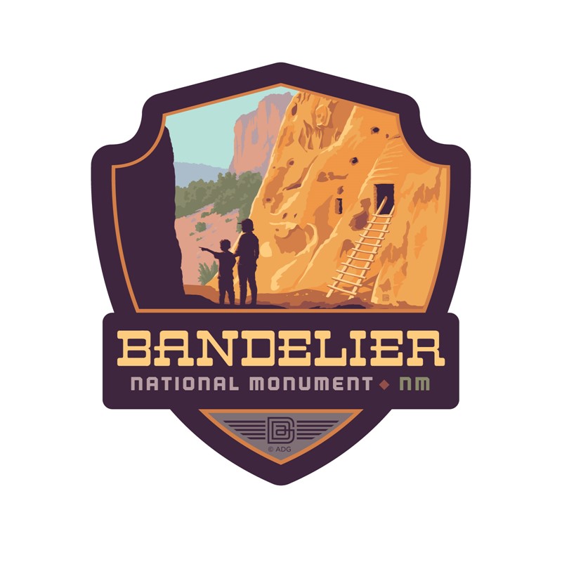 Bandelier NM Emblem Magnet | Made in the USA