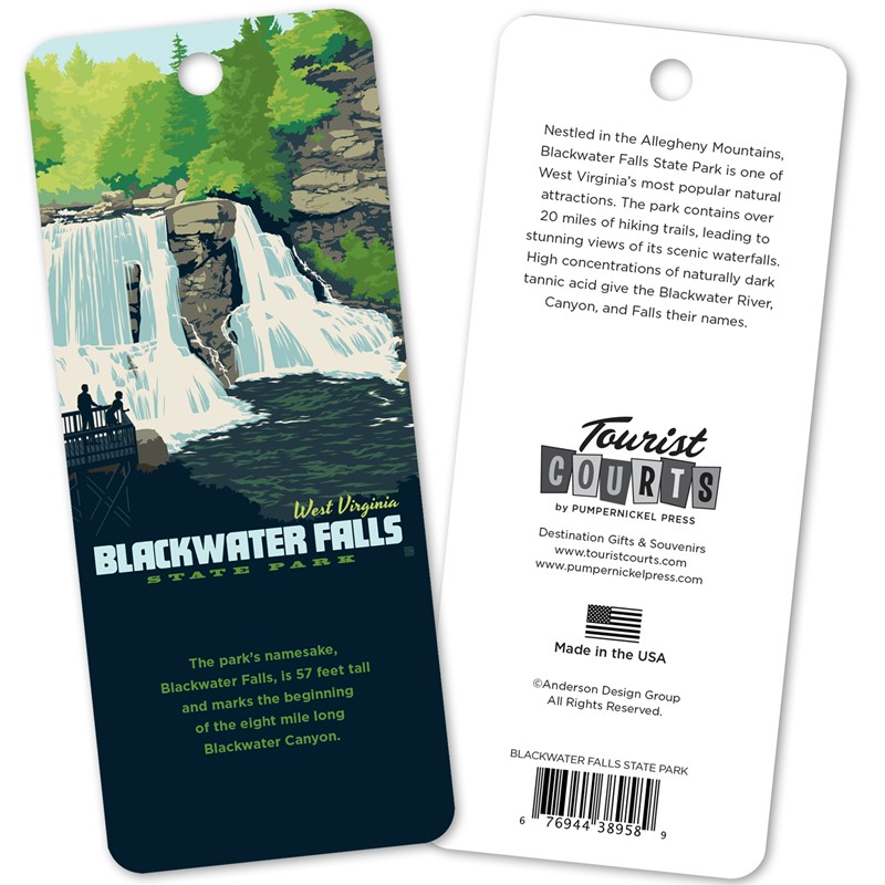 Blackwater Falls Bookmark | Bookmarks