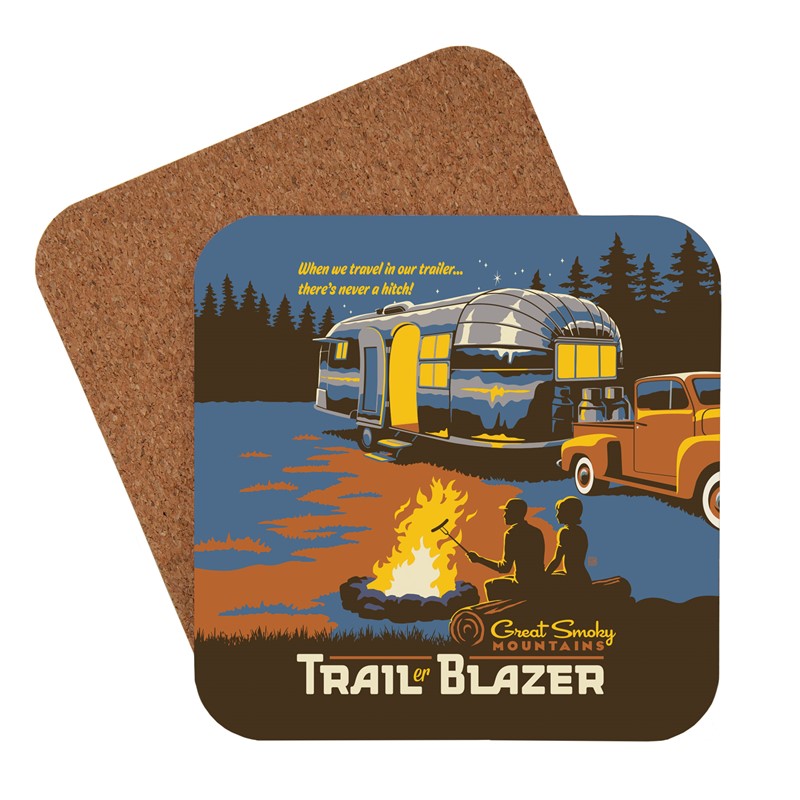 Great Smoky Mountain NP Trailer Blazer Coaster | USA Made