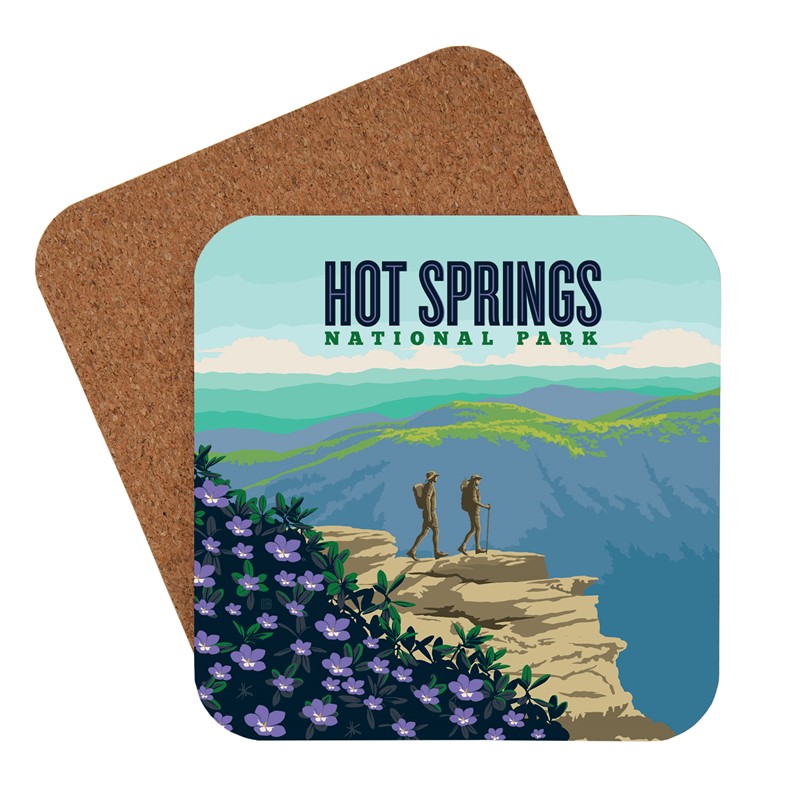 Hot Springs National Park Coaster | Made in USA