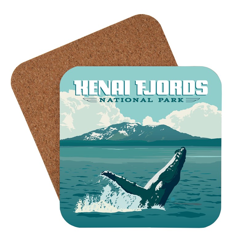 Kenai Fjords National Park Coaster | USA Made