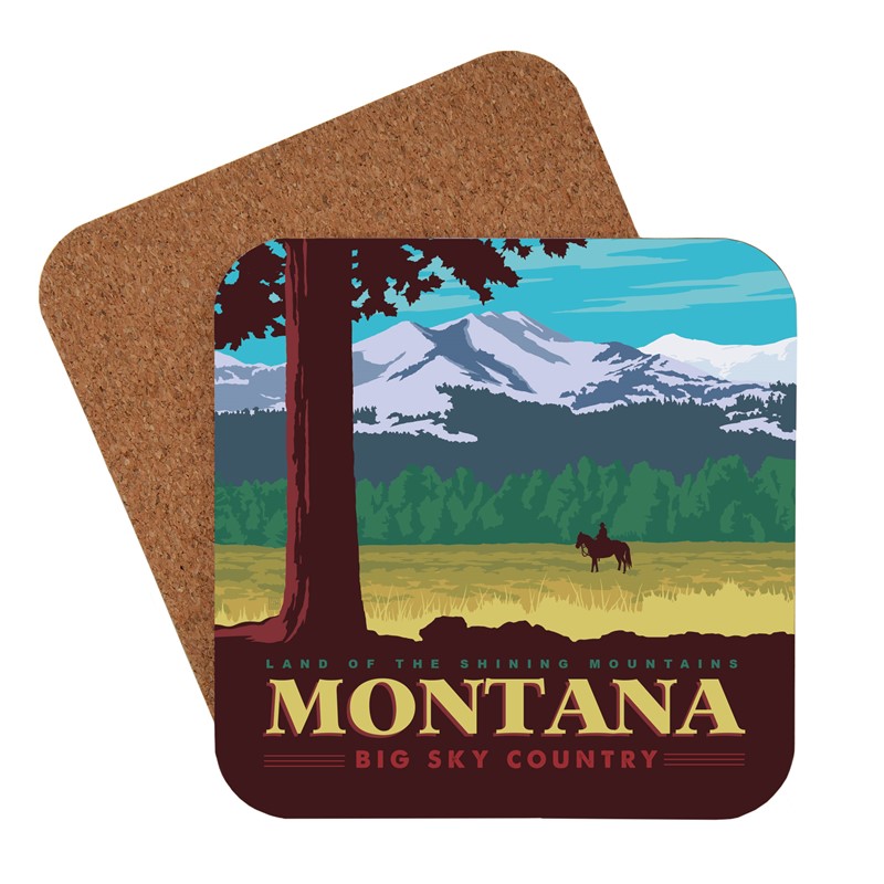 Montana Horseback Coaster | USA Made