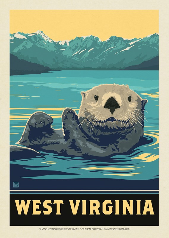 West Virginia Postcard | USA Made