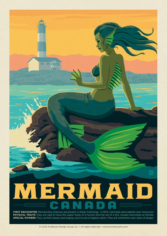 Mythical Creatures Mermaid Canada | USA Made