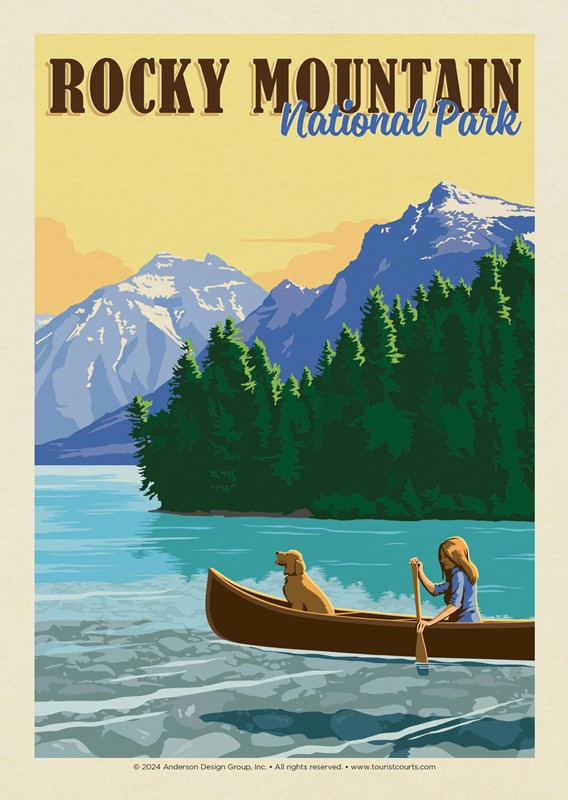 Rocky Mountain National Park Canoe | USA Made