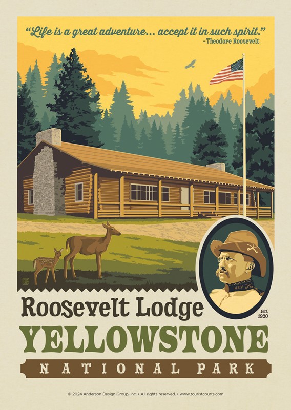 Yellowstone NP Roosevelt Lodge | USA Made