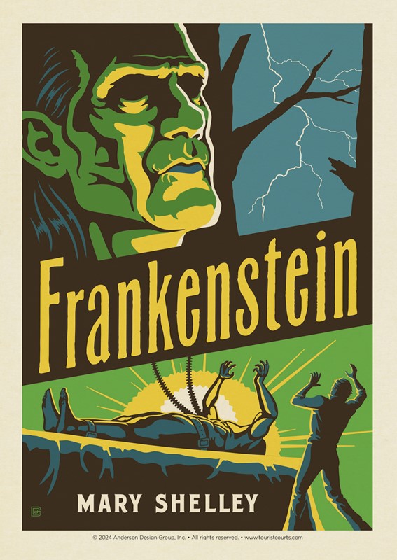 Frankenstein Postcard | USA Mad